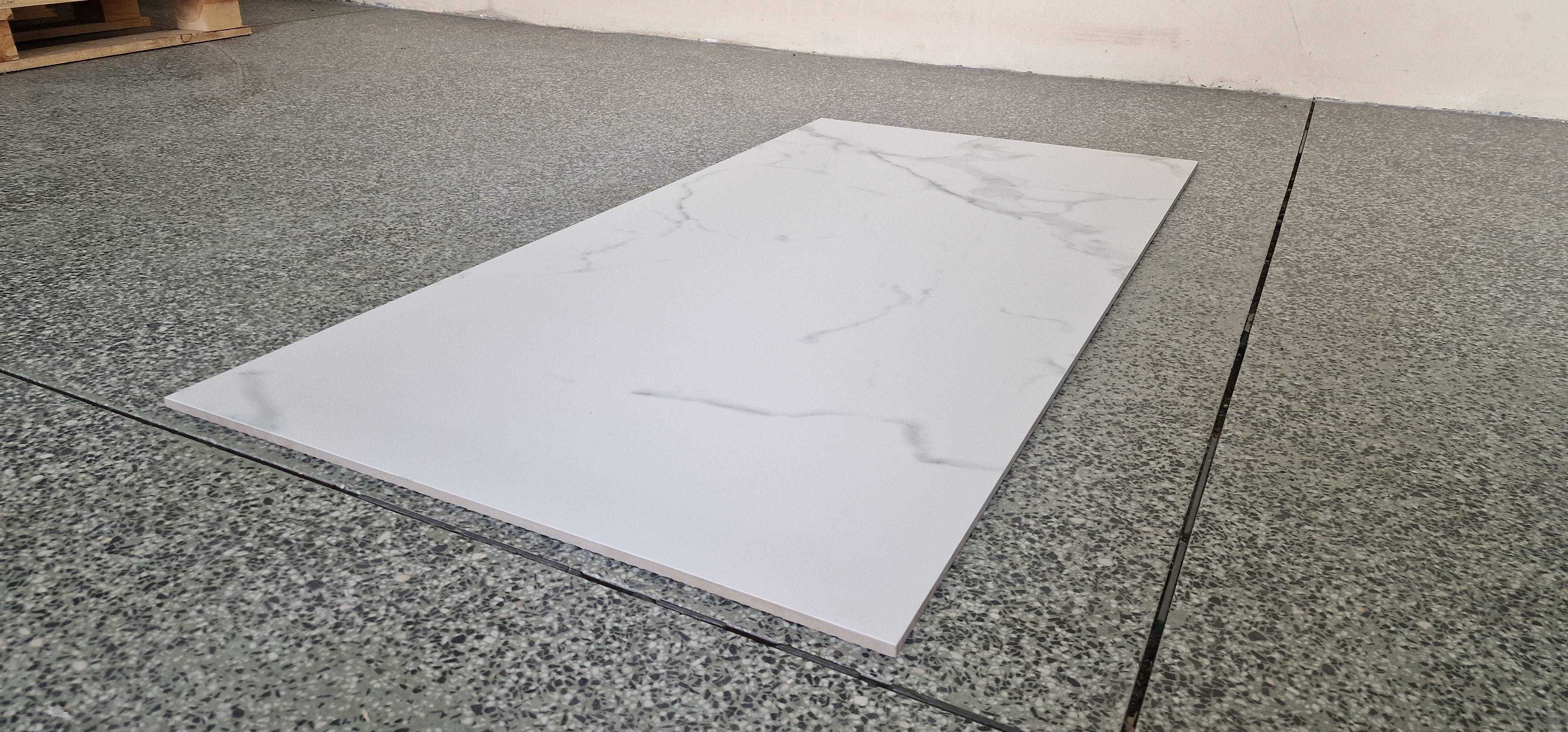 Płytka polerowania biała z szarymi żyłkami Victoria 60x120 Gat I