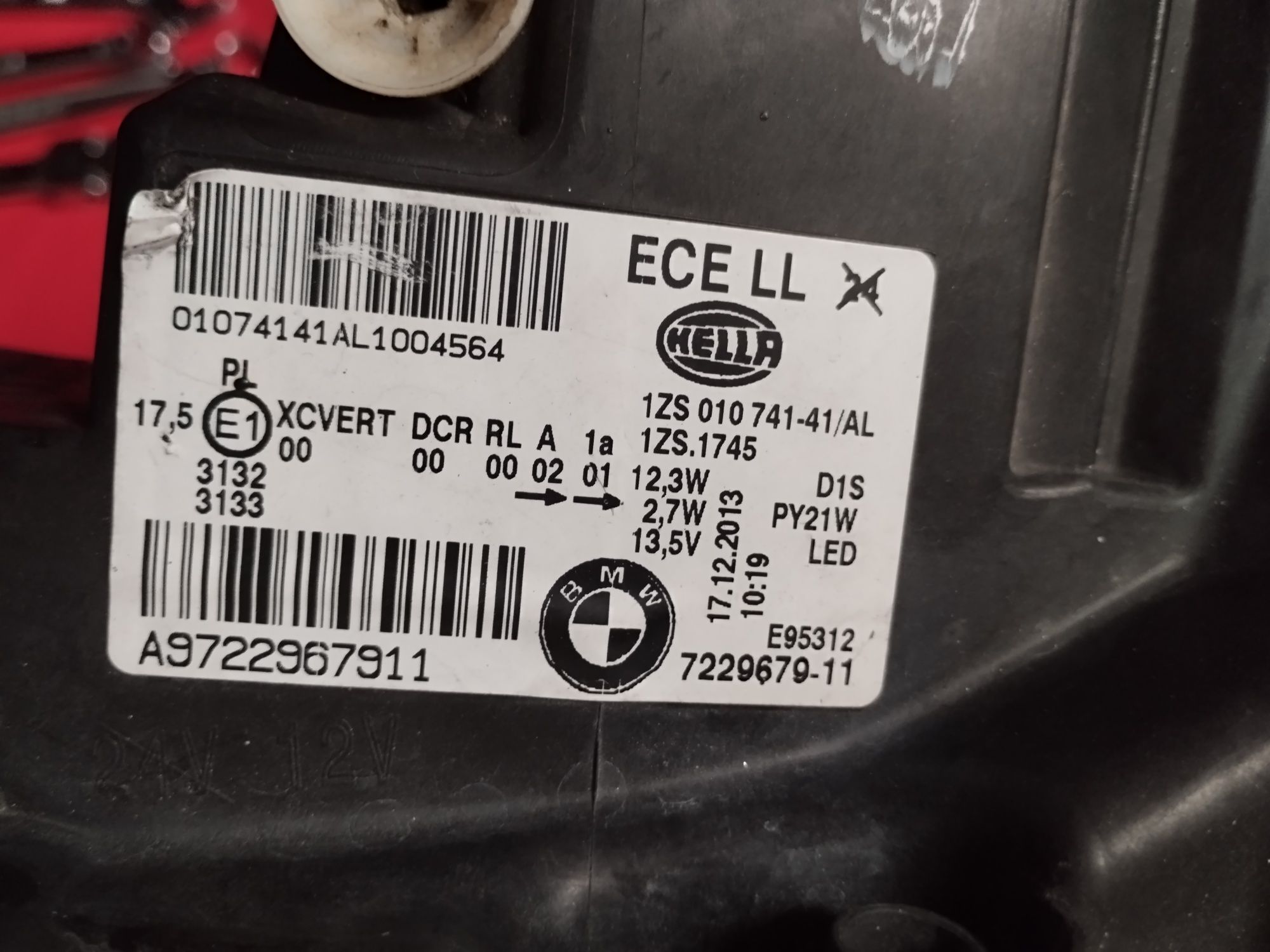 Ópticas BMW f20/f21 2012