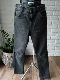 Spodnie jeansowe czarne Reserved 164cm