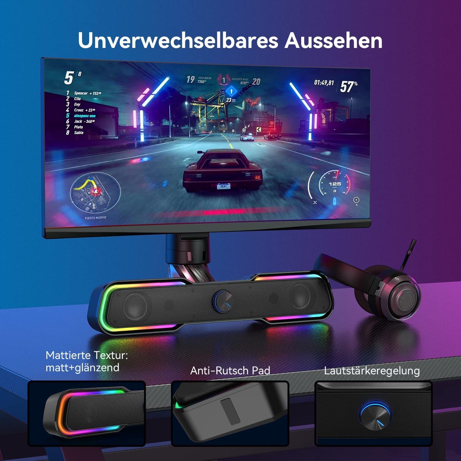 Głośnik Soundbar do komputera PC Monitor