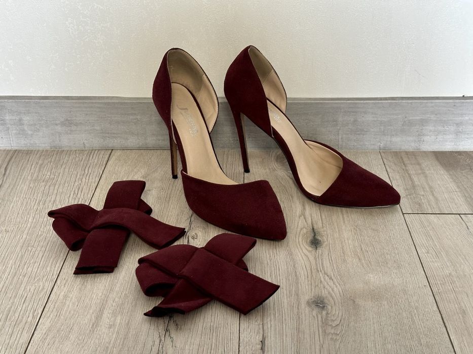 Туфлі FabioMonelli з натуральної замші на шпильці