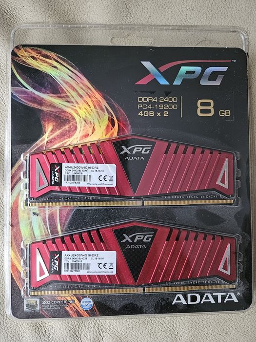 Pamięć xpg adata 2x4GB 2400