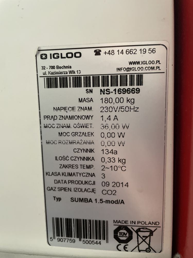 Igloo Sumba Lada chłodnicza