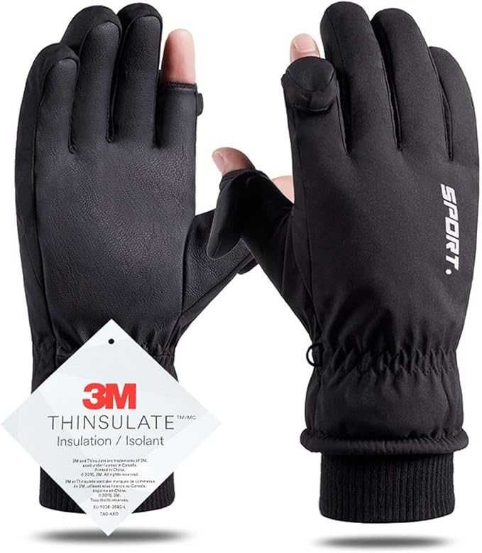 Rękawice zimowe sportowe rowerowe 3M Thinsulate wodoodporne XL