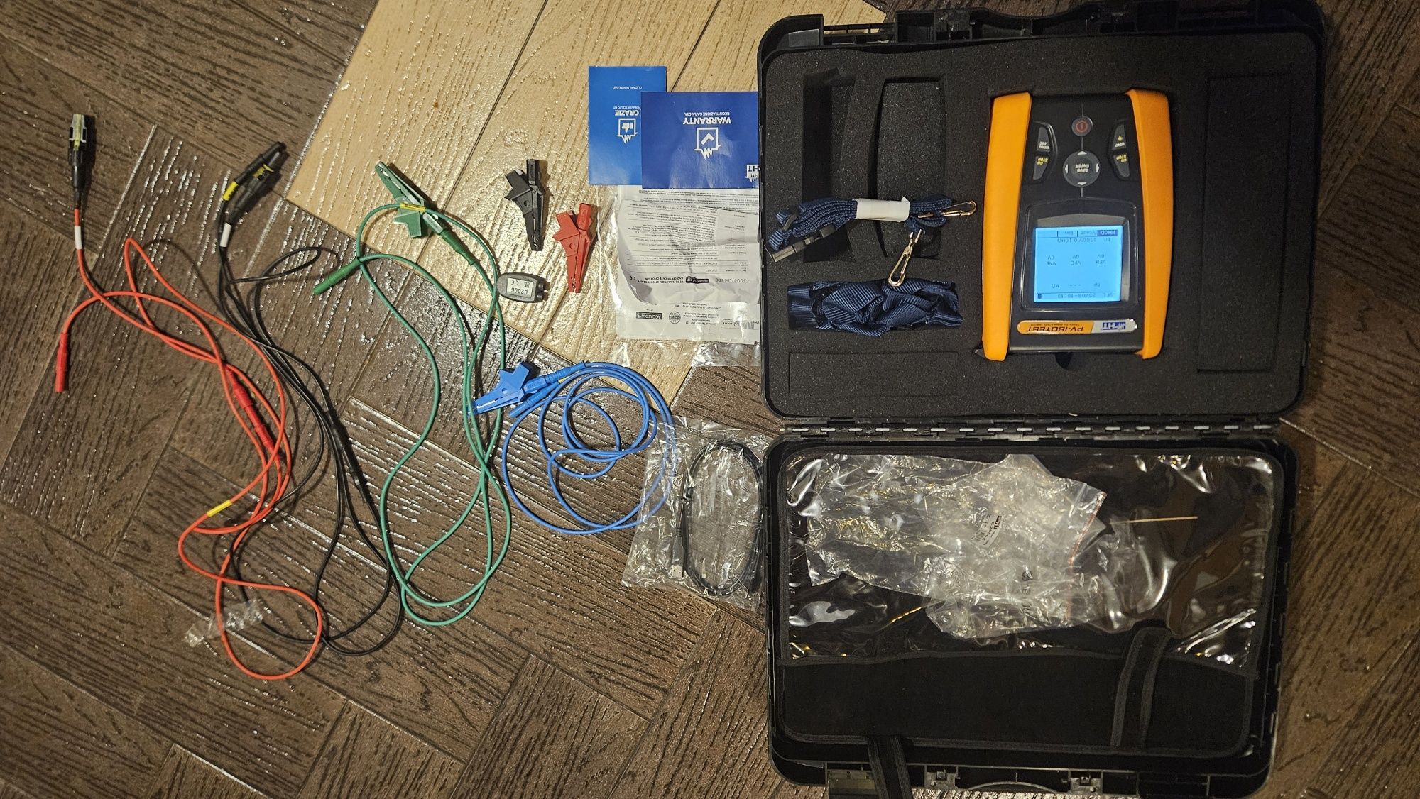 Miernik tester rezystancji izolacji HT PV-ISOTEST
