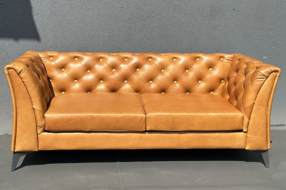 Sofa Chesterfield Gino Skóra naturalna !!!