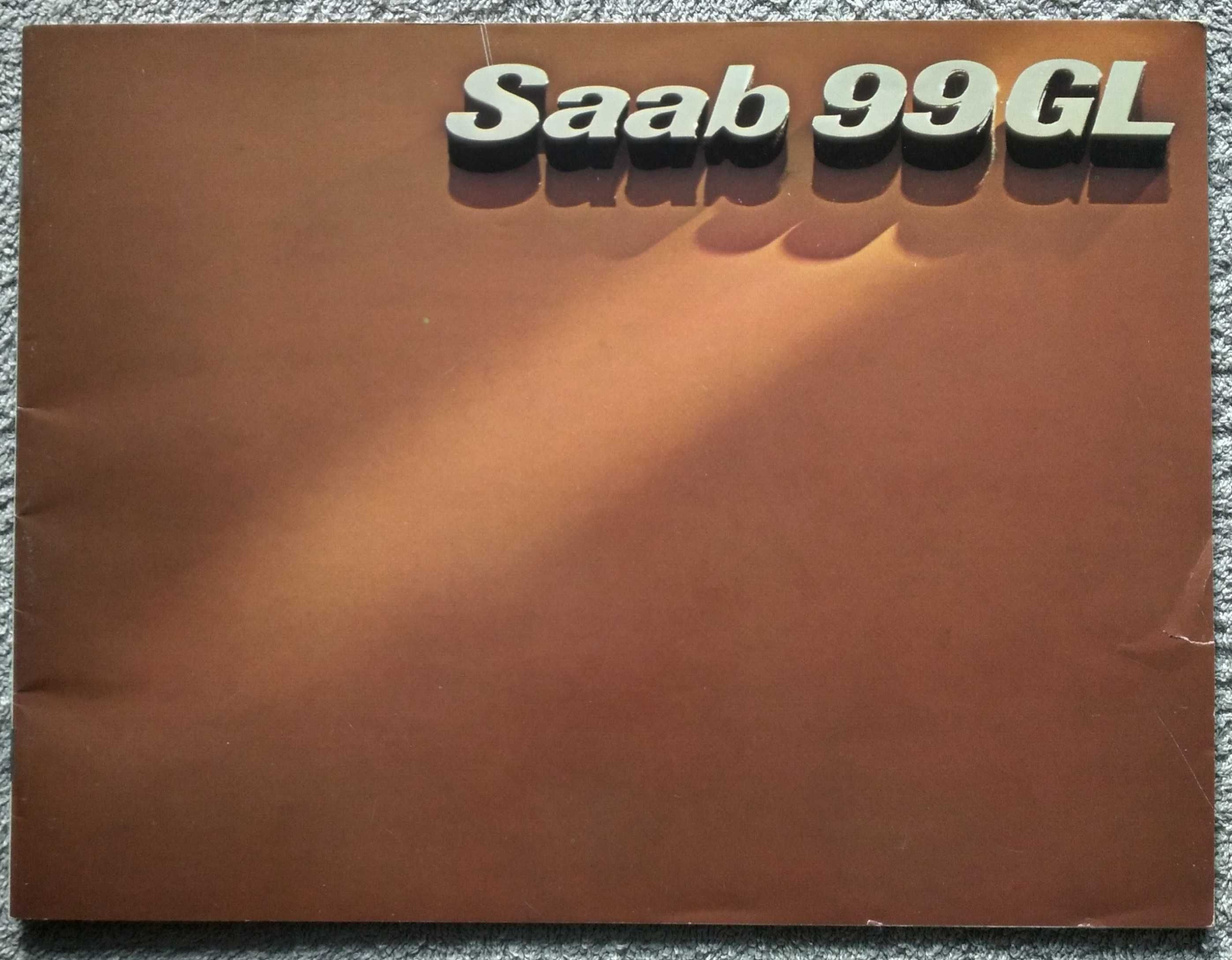 Prospekt SAAB 99GL rok 1976