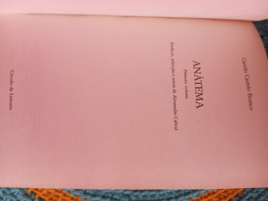 Camilo Castelo Branco - Anátema