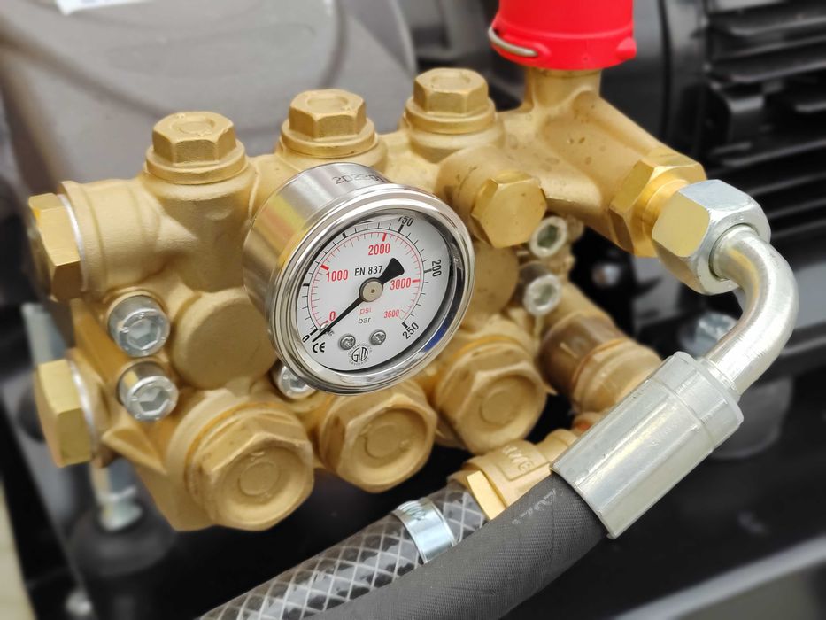 Pompa wysokociśnieniowa 250 bar – profesjonalna, NOWA, 400V