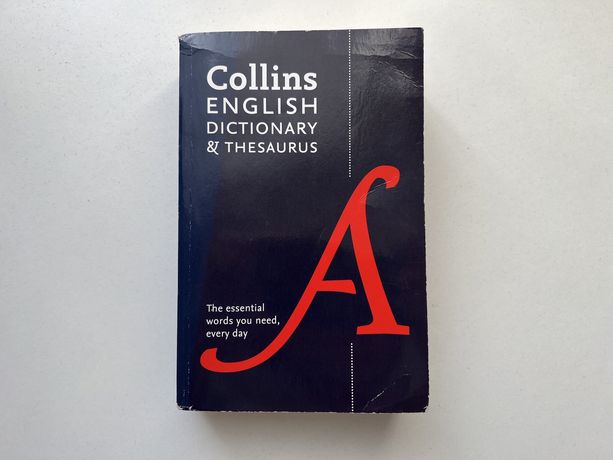 Словник та тезаурус. Collins English Dictionary and Thesaurus. 2016.
