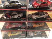 Miniaturas 8 carros Rallye Monte Carlo