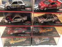 Miniaturas 8 carros Rallye Monte Carlo