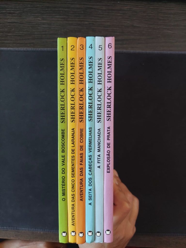 coleção completa  livros Sherlock Holmes