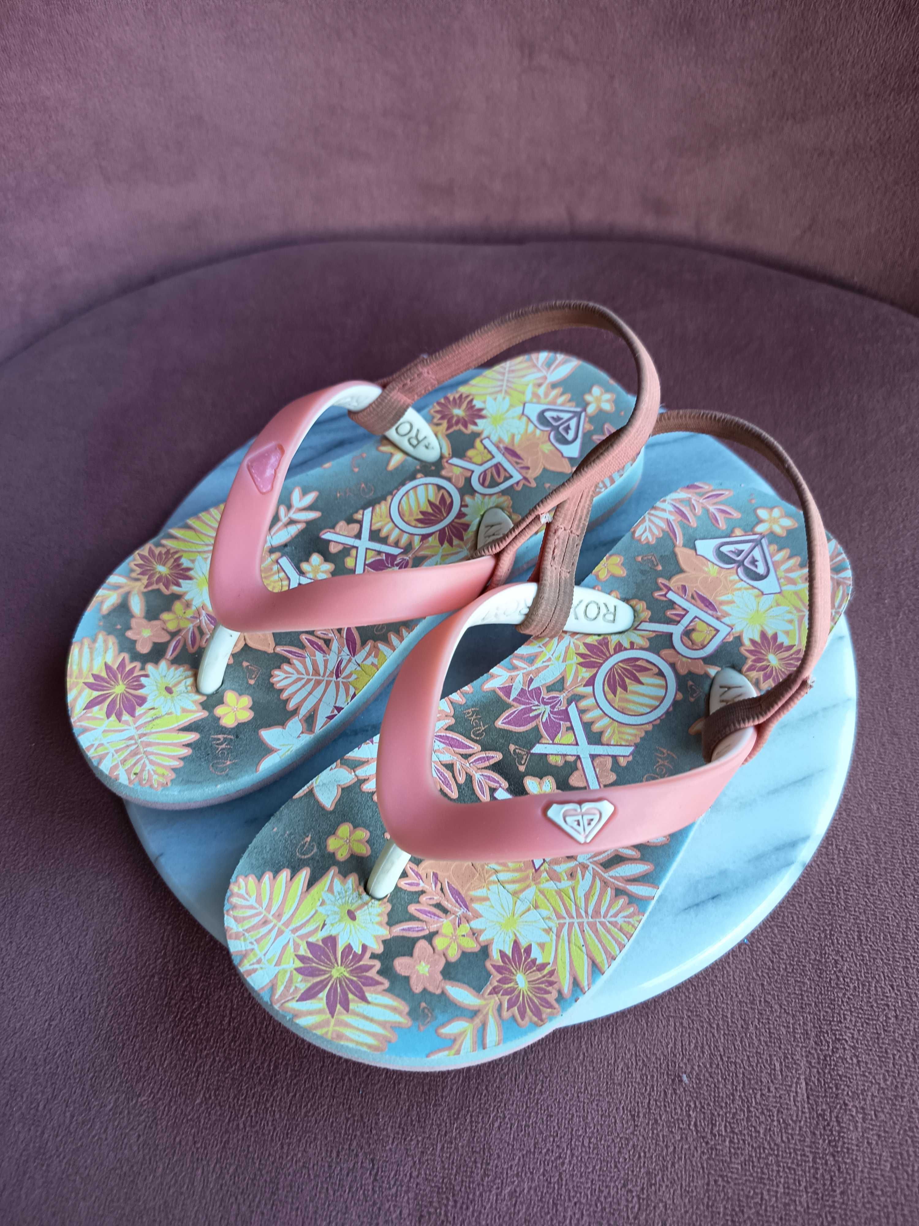 Roxy sandały japonki 9/10 UK r. 25/26