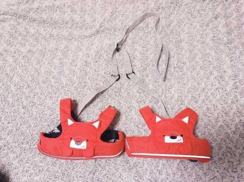 Детские вожжи для малышей trunki toddle pak близнецы, двойняшки