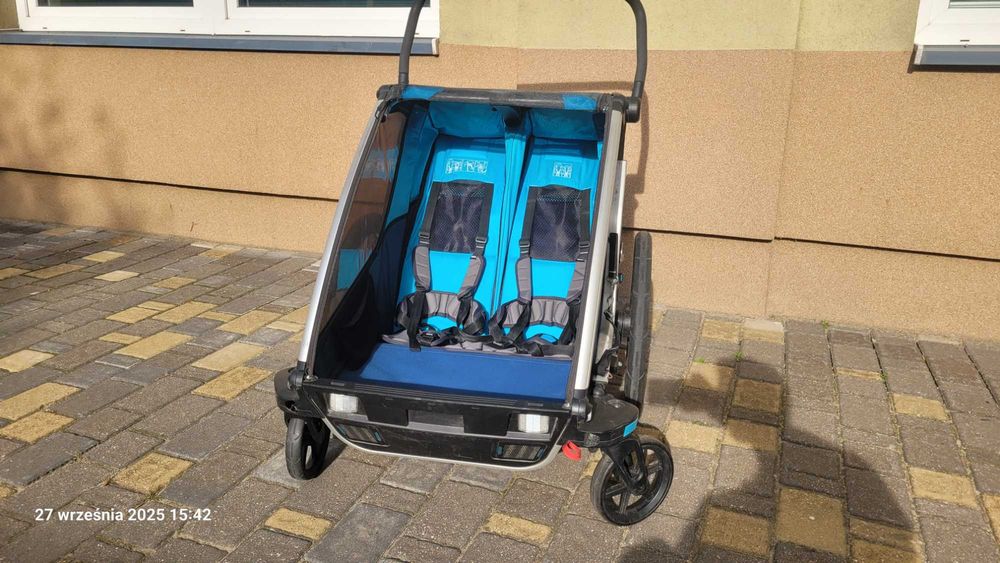 Thule Cross 2 Przyczepka rowerowa dwuosobowa
