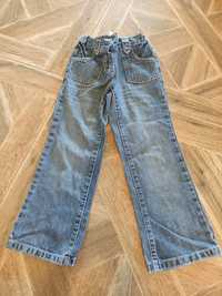 Spodnie jeans dla dziewczynki 110
