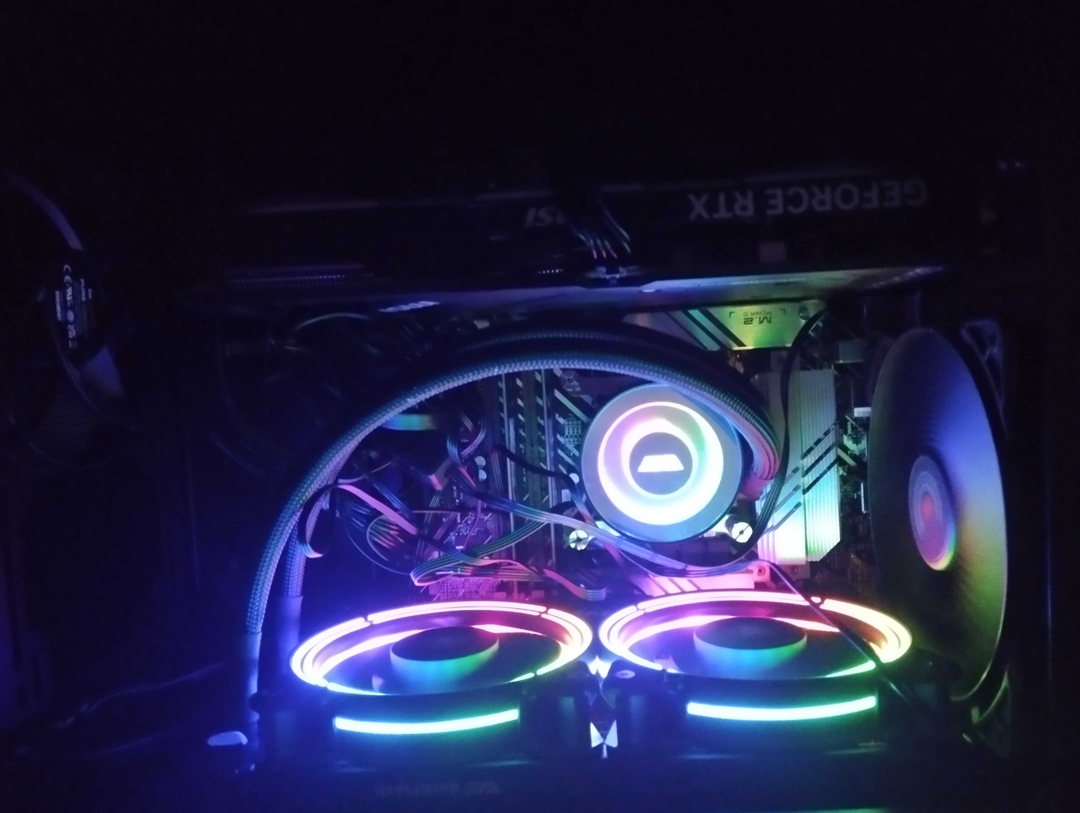 Komputer GeForce RTX 4060 Ti,3 tera pamięci,32 GB ram,