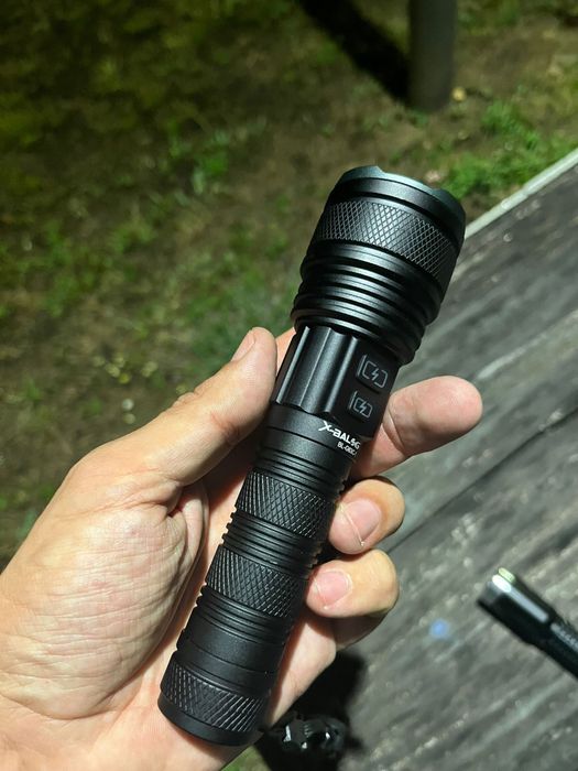 Lanterna led laser bateria 21700 zoom 3km distancia