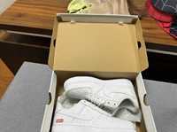 Nike Air Force 1 Low Supreme Białe 41