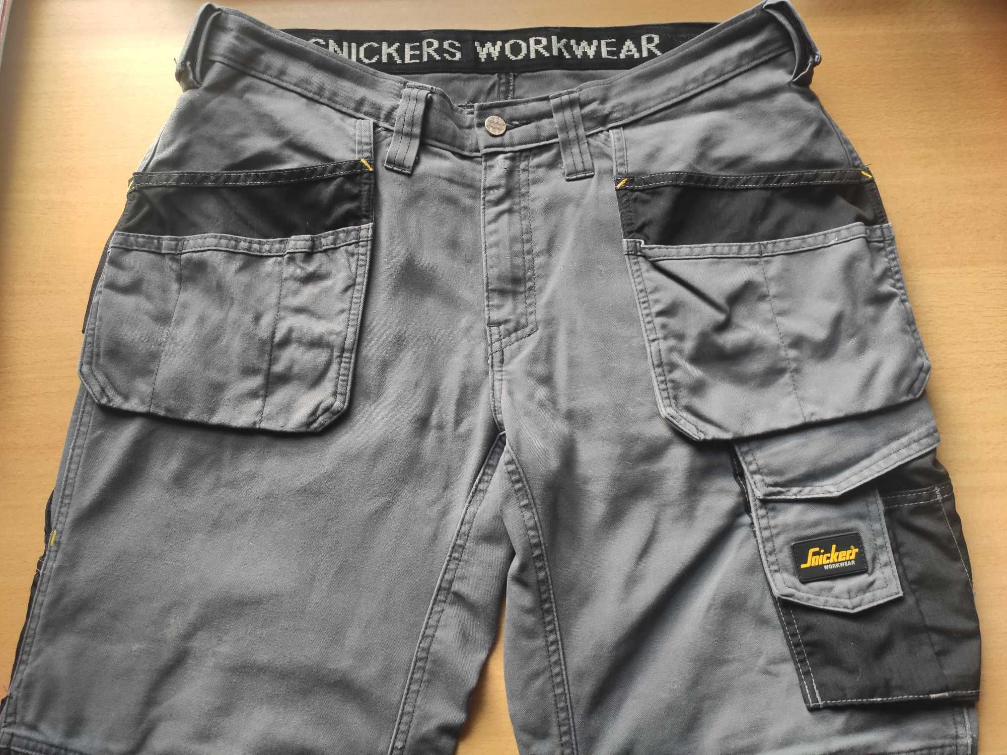 SNICKERS 3214 spodnie robocze cordura nakolanniki 50
