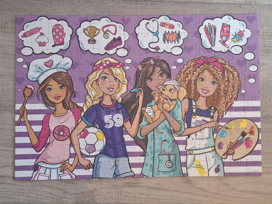 Puzzle Barbie 6+