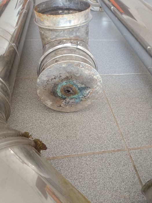 Chaminé inox 150 mm