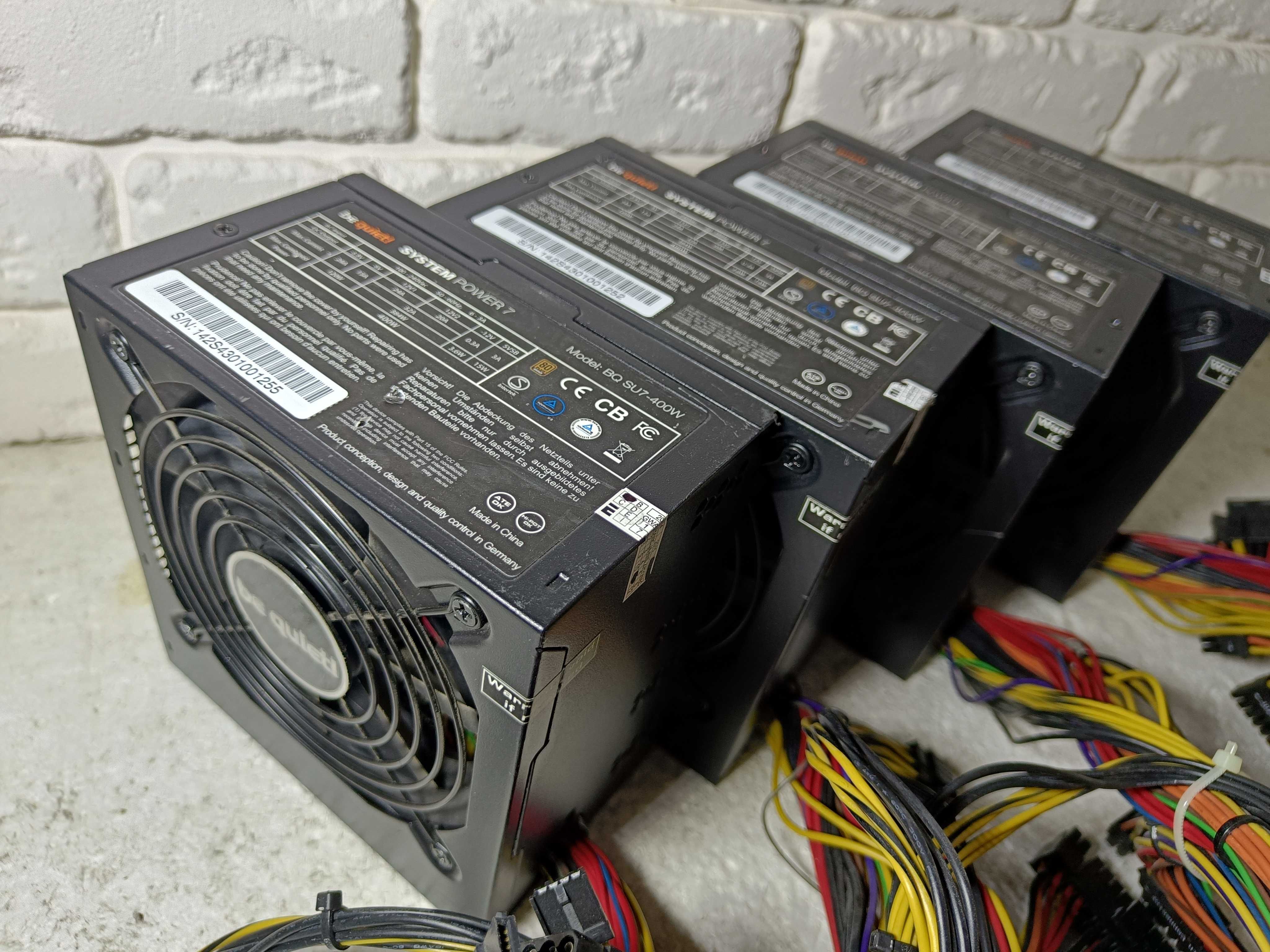 Блок живлення BeQuiet 400W 80 PLUS Bronze SYS POWER 7 SU-400W 8pin GPU