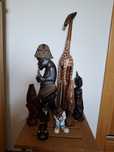 Vendo varias estatuetas Africanas.