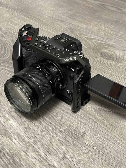 Fujifilm x-t 4 body + fujinon 18-55