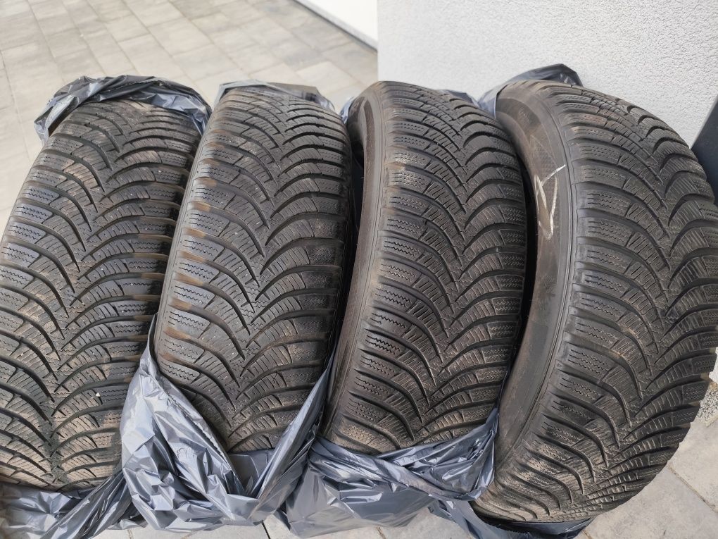 Opony zimowe 185/65/15 hankook 4 sztuki