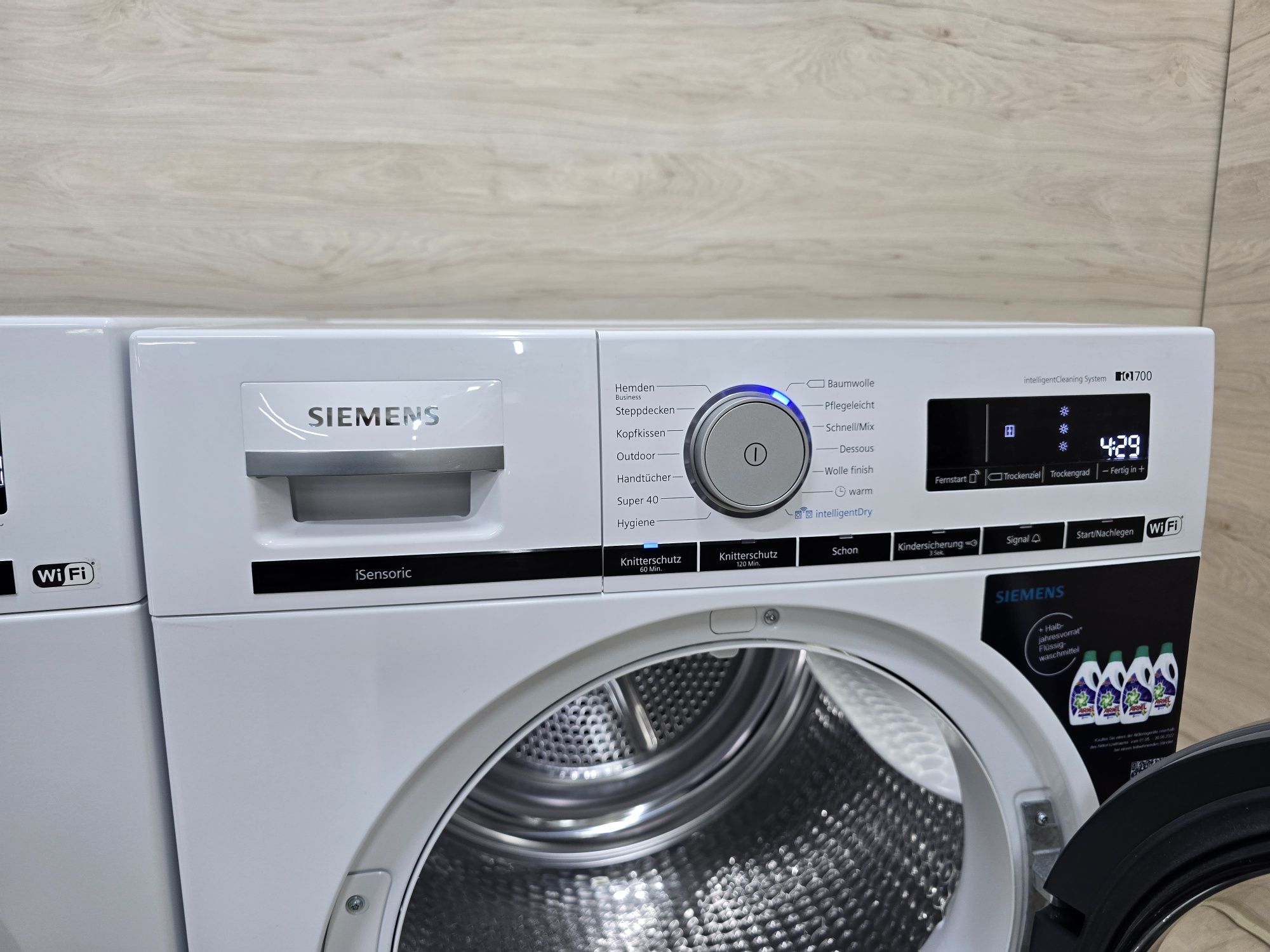 Топ.Комплект Пральна+ Сушильна Siemens iq700 Топ.стан Гарантія 1 рік