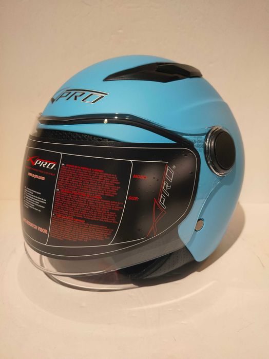 Capacete criança mota scooter novo
