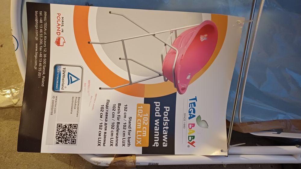Podstawa / podstawka pod wanne 102 cm