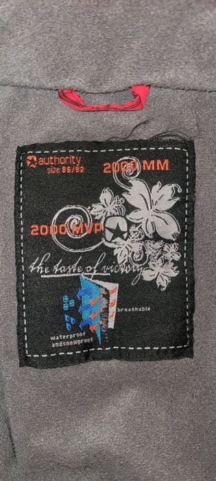 kombinezon zimowy 86/92 z odblaskami