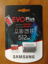 Karta Samsung 512GB microSDXC Evo Plus