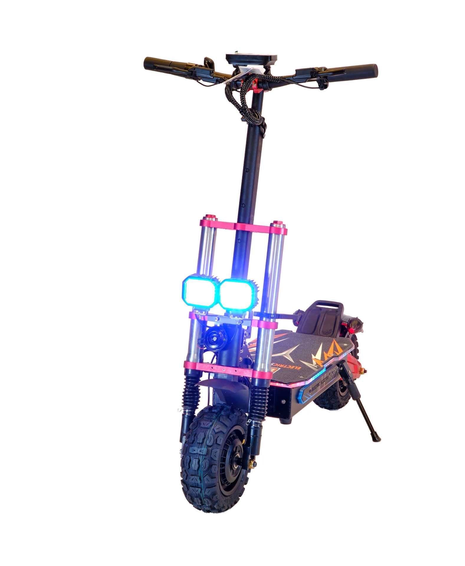 Электросамокат полноприводный Yoo Bee Explorer GT 6000W 38ah 11 дюймов