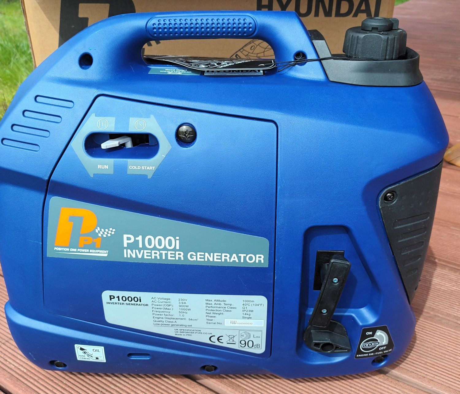 Agregat Generator pradotworczy Powered by Hyundai