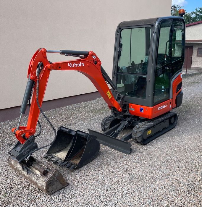 Kubota KX 016 - 4  minikoparka, zx, tc, kx, Łyżki, sv , szybkozłącze, Super Stan pc