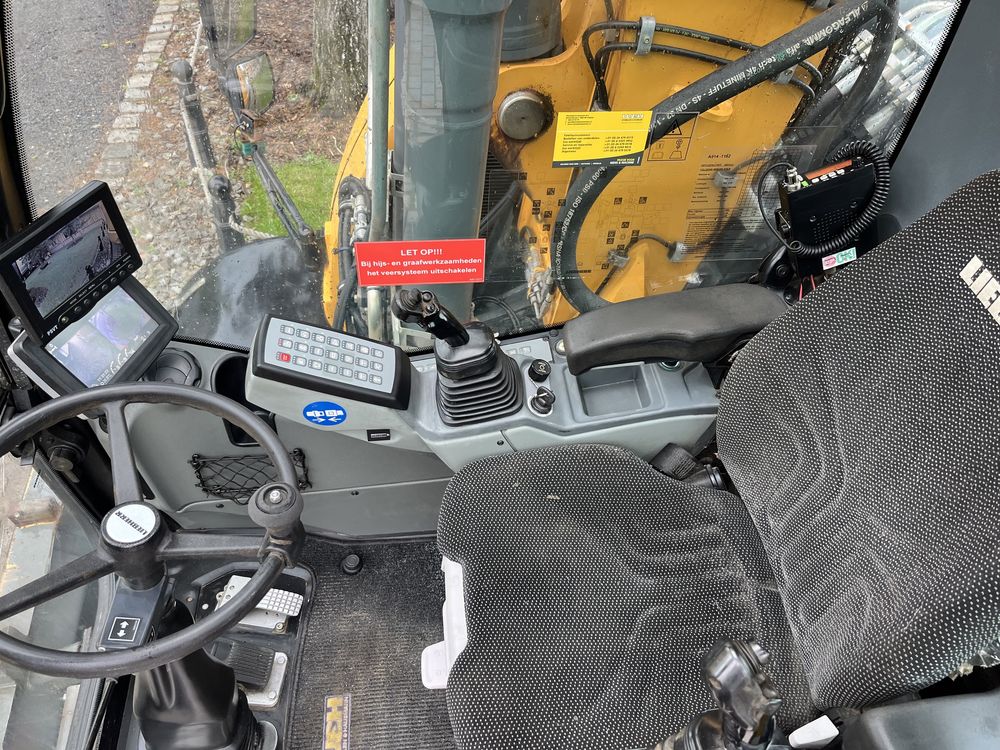 liebherr 914 koparka kołowa rototilt+szczypce z holandii 2018 rok