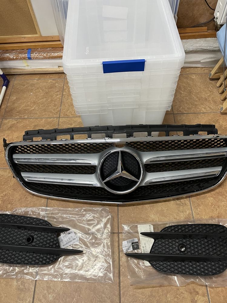 Grill, kratki i chrom do Mercedesa E-klasy 213