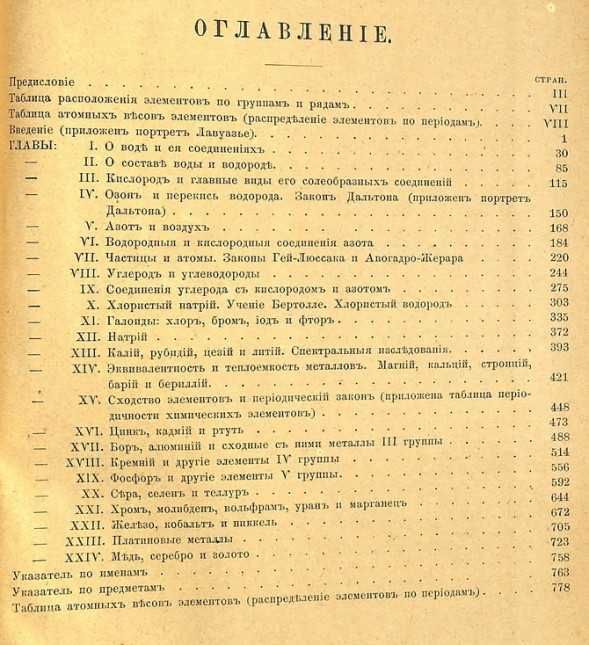 Прижизненное издание Основы химии Д. Менделеева 1889 г.