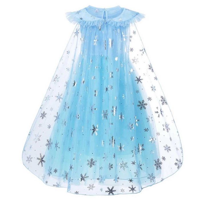 Безумно красивое карнавальное платье Эльзы от Disney+туфельки.