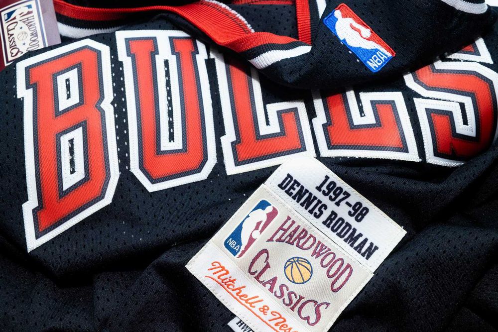 Koszulka NBA, koszykówka, Chicago Bulls, Rodman, black, roz M, nowa