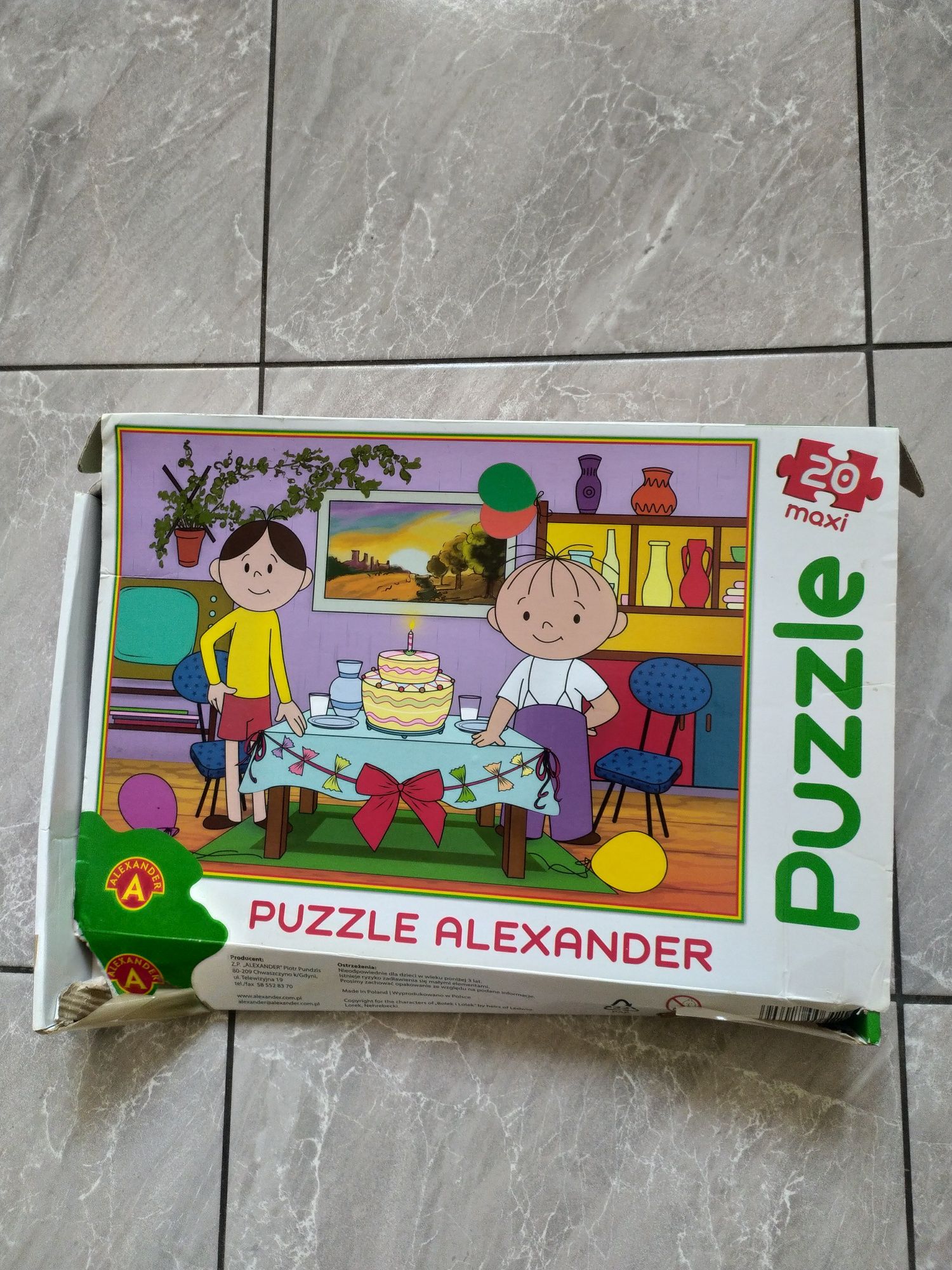 Puzzle maxi 6 opakowan