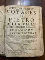 1663 Подорожі П'єтро делла Валле (згадка про Козаків) Стародрук