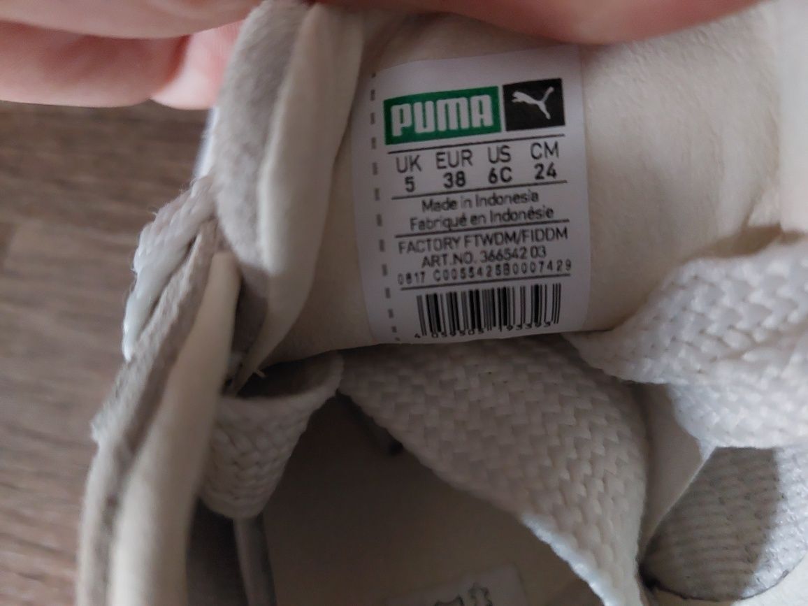 Кроссовки мокасины Puma 38 р