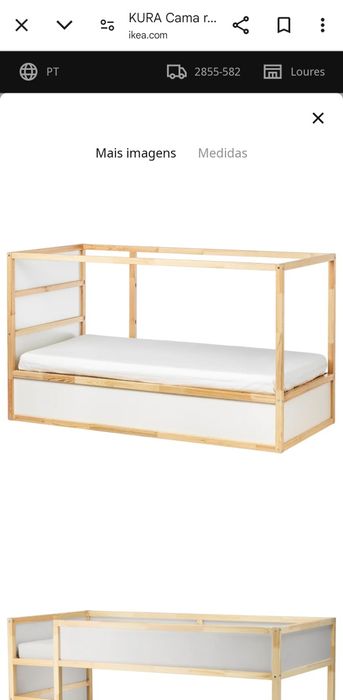 Cama Kura Ikea (criança)