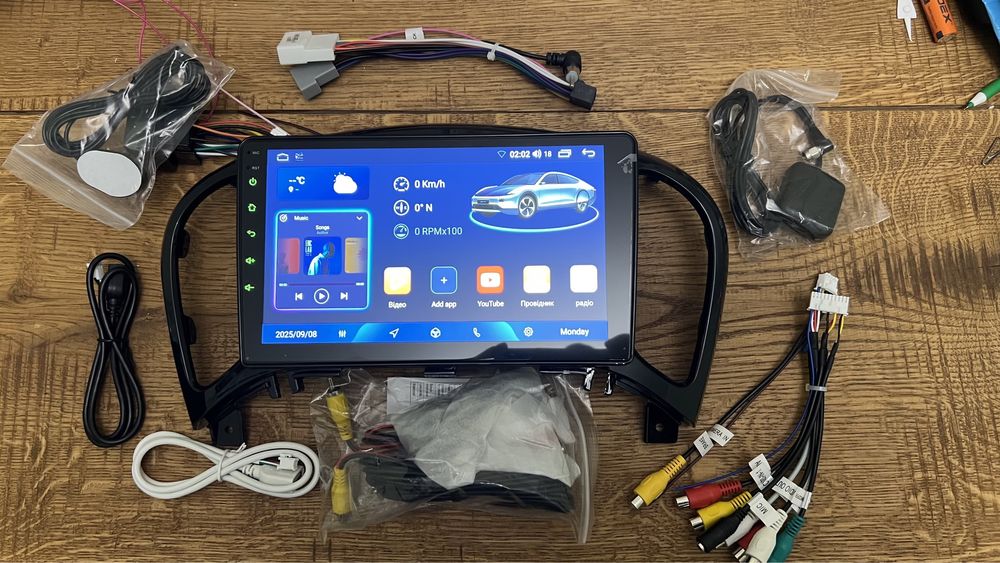 Магнітола Catplay Android Nissan Juke YF15 Ніссан Жук gps  Андроїд