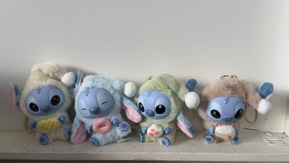 М'яка іграшка Стіч сюрприз Stich Labubu Лабубу брелок Стич